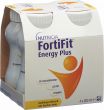 Produktbild von Fortifit Energy Plus Vanille 4 Flasche 200ml