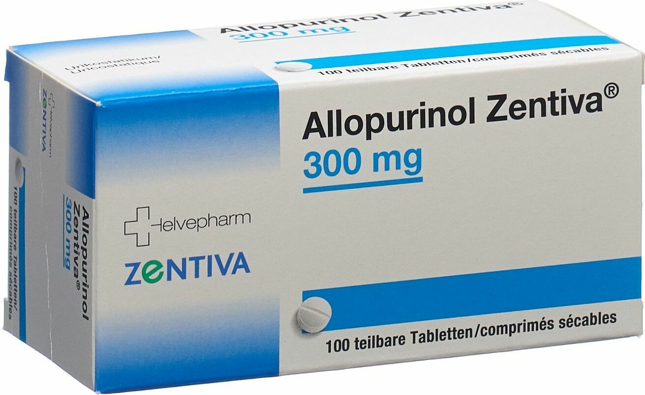 Allopurinol Zentiva Tabletten 300mg 100 Stück in der Adler Apotheke