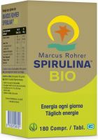 Produktbild von Spirulina Marcus Rohrer Tabletten Bio Glasflasche 180 Stück