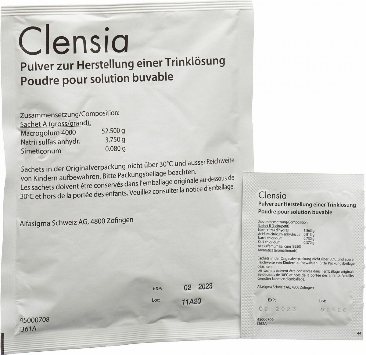 Clensia Pulver Beutel 8 Stück in der Adler Apotheke