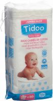 Produktbild von Tidoo Maxi Baumwoll-Quadrate Familie Bio 80 Stück