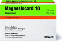 Immagine del prodotto Magnesiocard 10 Granulat 10 Mmol Orange 50 Beutel 5g