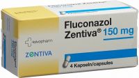 Produktbild von Fluconazol Zentiva Kapseln 150mg 4 Stück