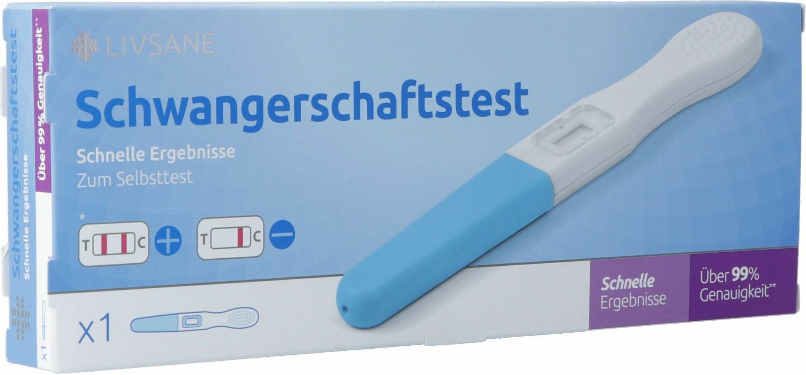 Livsane Schwangerschaftstest Schnelle Ergeb in der Adler Apotheke