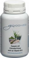 Produktbild von Goodness Chlorella Pulv Vit B12 Kapseln 600mg 90 Stück