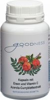 Produktbild von Goodness Eisen mit Vitamin C Kapseln 600mg 90 Stück