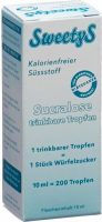 Produktbild von Goodness Sweetys Sucralose Suessstoff Tropfflasche 10 M