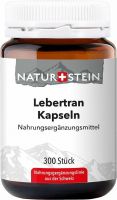 Image du produit Naturstein Lebertran Kapseln Glasflasche 300 Stück