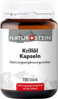 Produktbild von Naturstein Krill Kapseln Glasflasche 100 Stück