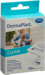 Produktbild von Dermaplast Clean Wundreinigungstücher 10 Stück