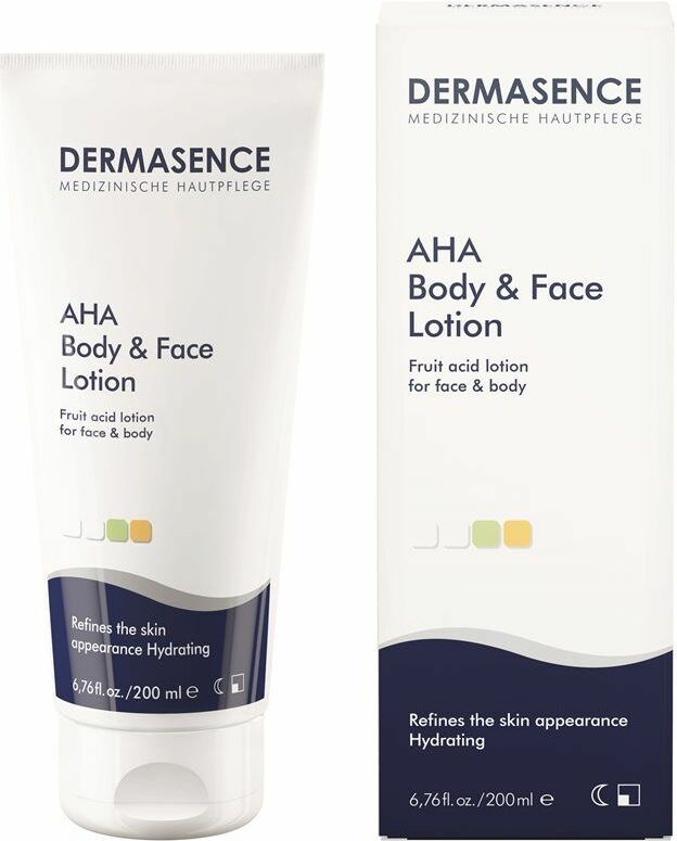 Dermasence Aha Body & Face Lotion Tube 200ml in der Adler Apotheke