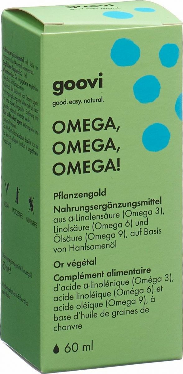 Goovi Omega Omega 369 Planzliches Gold Flasche 60ml in der Adler Apotheke