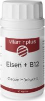Produktbild von Vitaminplus Eisen Plus Kapseln Dose 90 Stück