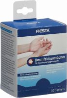 Produktbild von Fiesta Desinfektionstuch Hände+gegenstaende 30 Steril