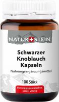 Produktbild von Naturstein Schwarzer Knoblauch Kapseln 100 Stück