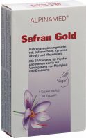 Produktbild von Alpinamed Safran Gold Kapseln 30 Stück
