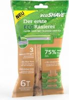 Produktbild von Ecoshave Einmalrasierer Beutel 6 Stück