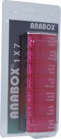 Produktbild von Anabox Medidispenser 1x7 Pink D/f/i im Blister