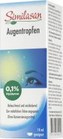 Produktbild von Similasan Augentropfen 0.1% Hyaluron 10ml