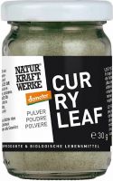 Produktbild von Naturkraftwerke Curry Leaf Pulver Demeter Flasche 30g
