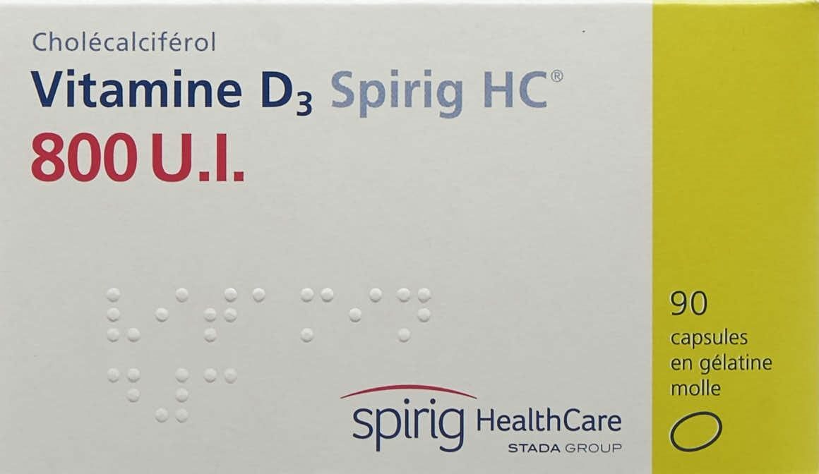 Vitamin D3 Spirig HC Kapseln 800 Ie 90 Stück in der Adler Apotheke