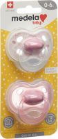 Product picture of Medela Baby Dummy Original 0-6 Girl 2 pieces