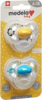 Product picture of Medela Baby Dummy Original 6-18 Unisex 2 pieces