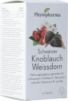 Produktbild von Phytopharma Schwarz Knoblauch Weissdo Kapseln 100 Stück