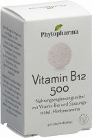 Produktbild von Phytopharma Vitamin B12 Lutschtabletten 500mcg 30 Stück