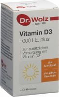 Produktbild von Dr. Wolz Vitamin D3 1000 I.e. Plus Kapseln 60 Stück