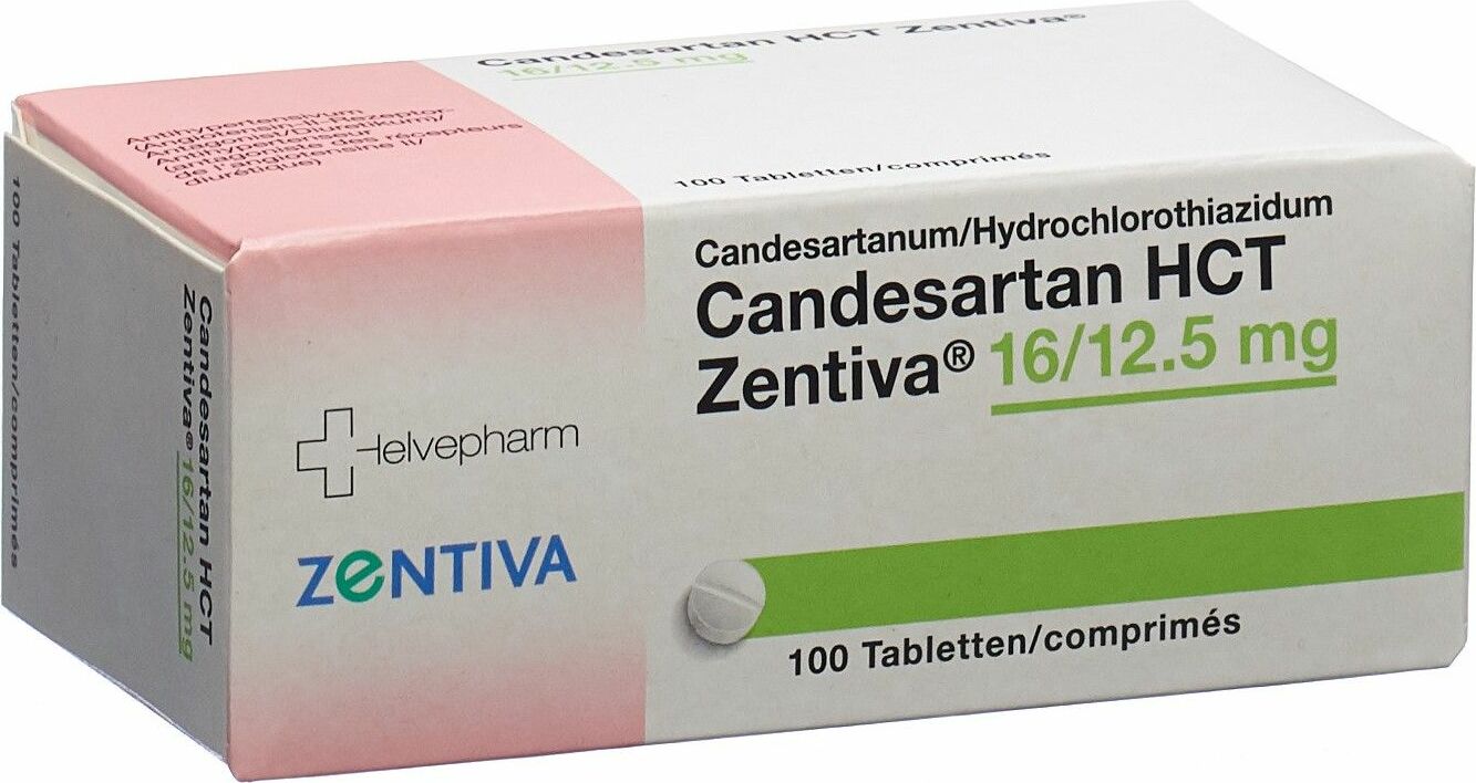 Candesartan HCT Zentiva Tabletten 16/12.5mg 100 Stück in der Adler Apotheke