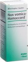 Image du produit Homaccord Nux Vomica Tropfen 30ml
