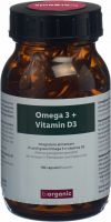 Produktbild von Biorganic Omega-3 Vitamin D3 Kapseln D/i 100 Stück