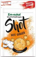 Produktbild von Soldan Em-Eukal Gummidrops Shot Hot Ging Zuck 65g