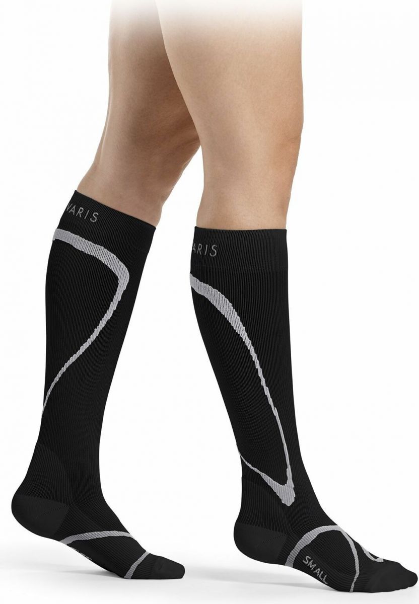 Sigvaris Running Socks M 4346.5 Black 1 Paar in der Adler Apotheke