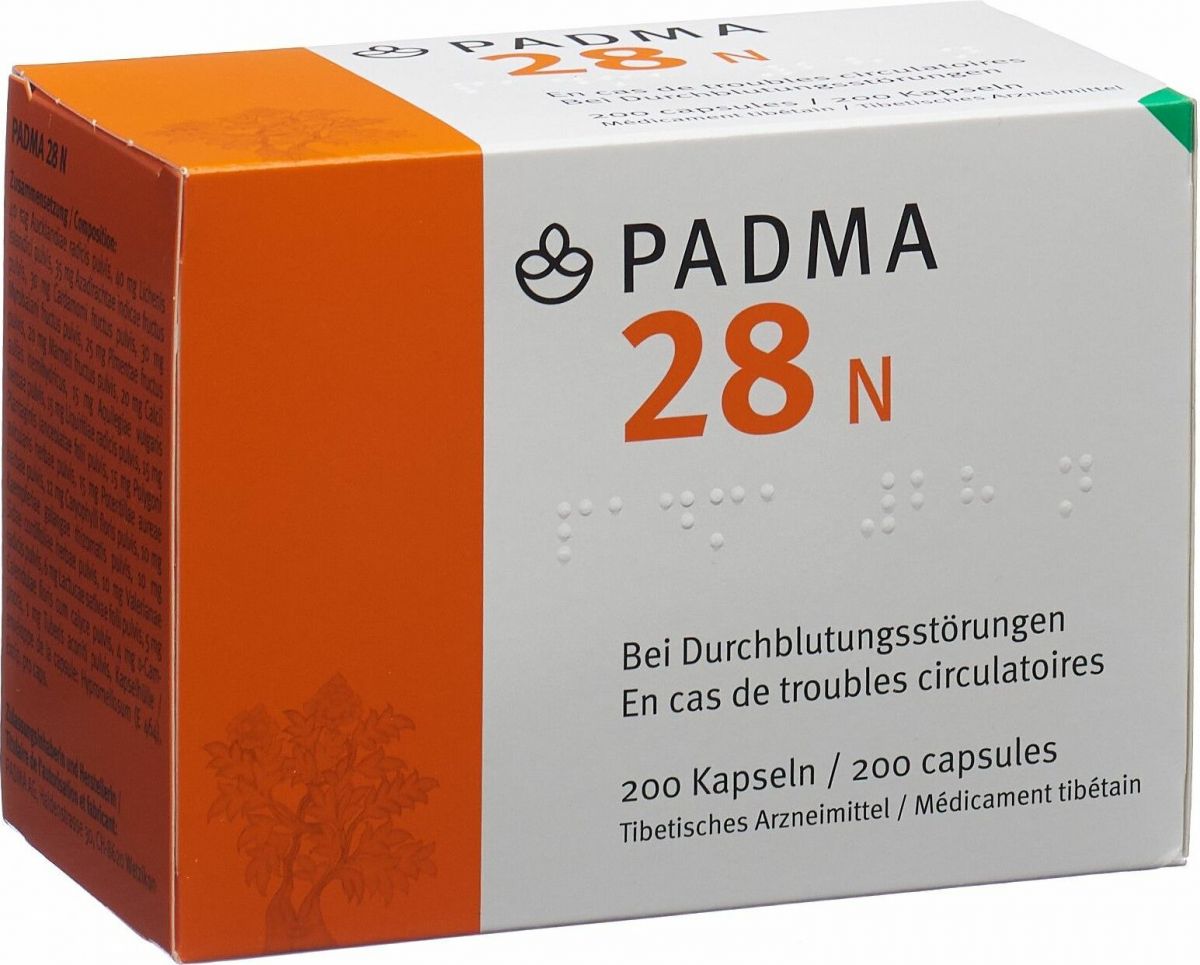 Padma 28 N Kapseln 200 Stück in der Adler Apotheke