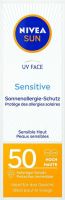 Produktbild von Nivea Sun UV Face Sensitive LSF 50 50ml