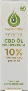 Image du produit Swiss CBD Gouttes d'huile 10 % 10ml