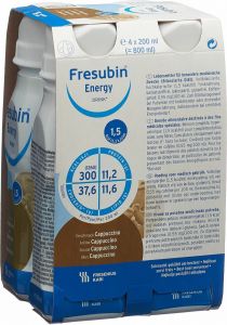 Produktbild von Fresubin Energy Drink Cappuccino 4x 200ml