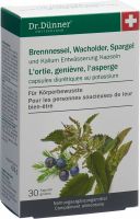 Product picture of Dr. Dünner Essenzavita Nettle, Juniper Asparagus, Potassium Capsules 30 pieces