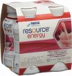 Produktbild von Resource Energy Erdbeer-Himbeer 4x 200ml