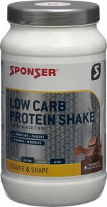 Produktbild von Sponser Low Carb Protein Shake Chocolate Dose 550g