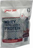 Produktbild von Sponser Whey Triple Source Protein Chocolate 500g