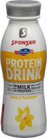 Produktbild von Sponser Protein Drink Vanilla Flasche 330ml