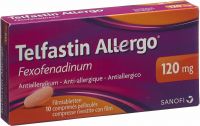 Produktbild von Telfastin Allergo 120mg 10 Tabletten