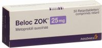 Immagine del prodotto Beloc Zok 25 Retard Tabletten 25mg 30 Stück