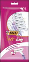 Produktbild von Bic Twin Lady Doppelklinge Rasierer Pastel 10 Stück
