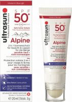 Image du produit Ultrasun Alpine SPF 50 20ml + 2,3ml Pommade à lèvres
