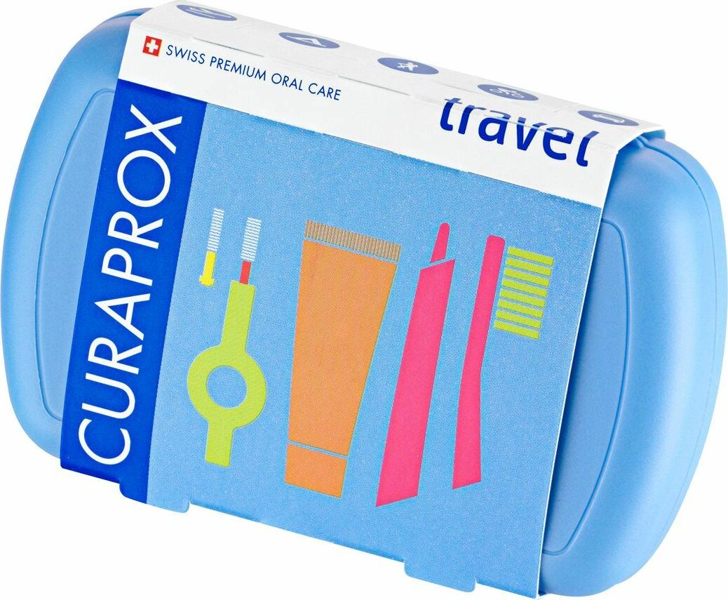 Curaprox Travel Set Blau in der Adler Apotheke