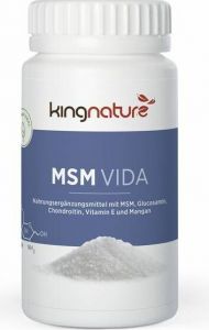 Produktbild von Kingnature Msm Vida Kapseln 860mg Dose 60 Stück